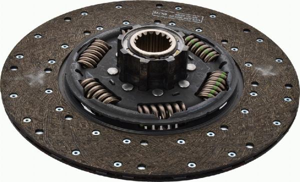 SACHS 1 878 002 019 - Диск зчеплення autocars.com.ua
