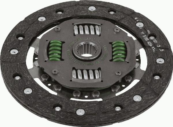 SACHS 1 878 002 522 - Диск зчеплення autocars.com.ua