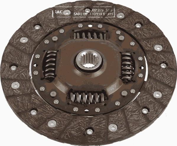 SACHS 1878 002 759 - Диск зчеплення autocars.com.ua