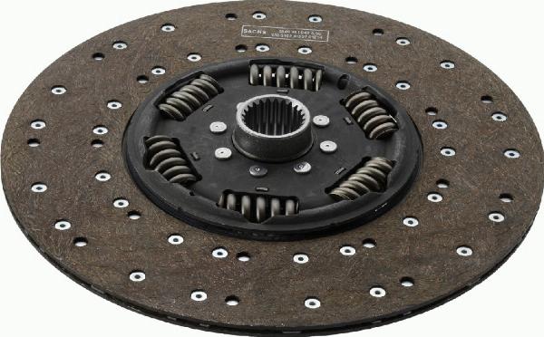 SACHS 1 878 003 867 - Диск зчеплення autocars.com.ua