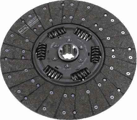 SACHS 1878 004 100 - Диск зчеплення autocars.com.ua