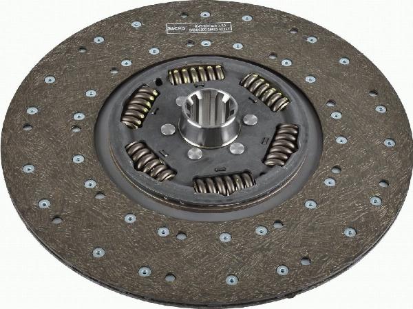 SACHS 1878 004 456 - Диск зчеплення autocars.com.ua