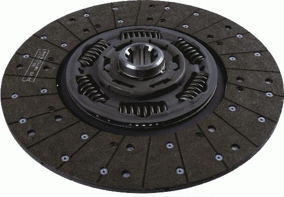 SACHS 1878 004 540 - Диск зчеплення autocars.com.ua