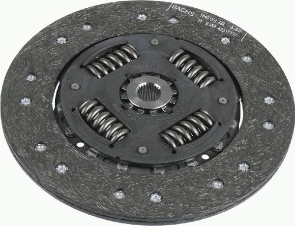 SACHS 1878 005 612 - Диск зчеплення autocars.com.ua