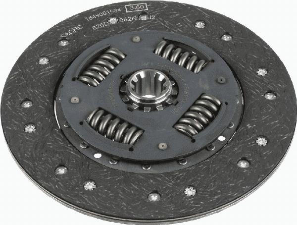 SACHS 1878 005 620 - Диск зчеплення autocars.com.ua