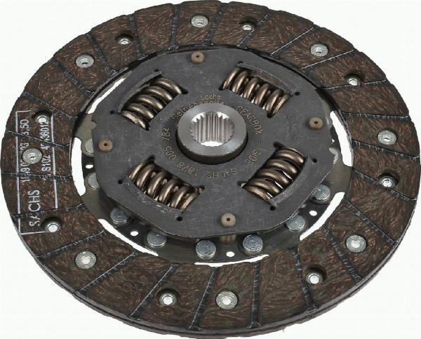 SACHS 1878 005 784 - Диск зчеплення autocars.com.ua