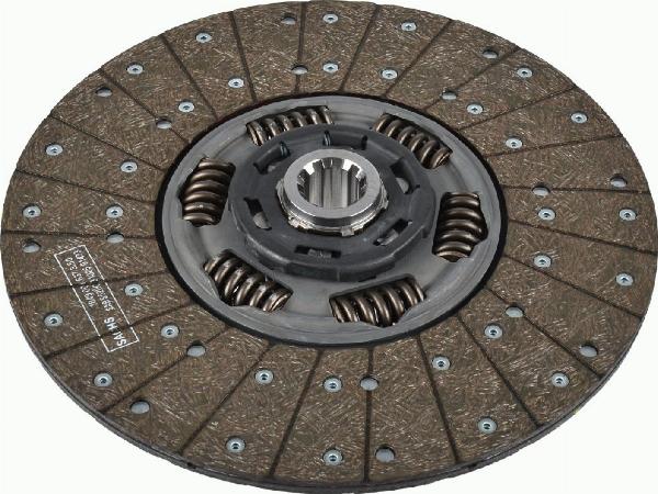 SACHS 1878 006 847 - Диск зчеплення autocars.com.ua