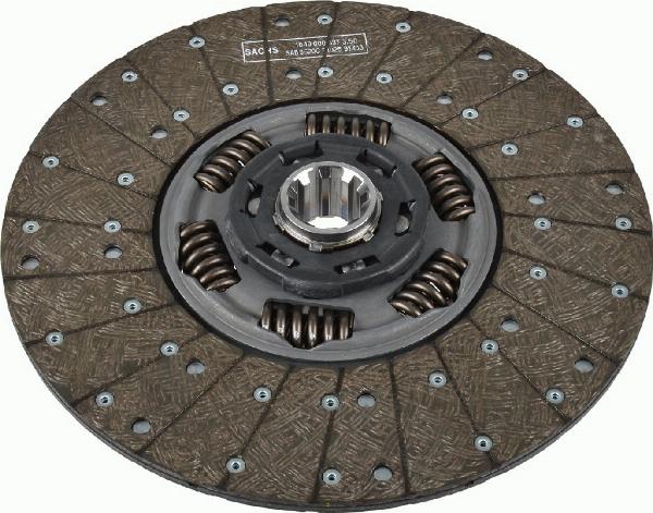 SACHS 1878 006 848 - Диск зчеплення autocars.com.ua