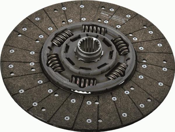 SACHS 1878 007 072 - Диск зчеплення autocars.com.ua