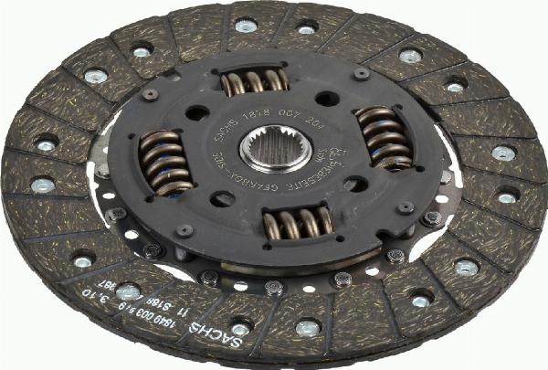 SACHS 1878 007 204 - Диск зчеплення autocars.com.ua