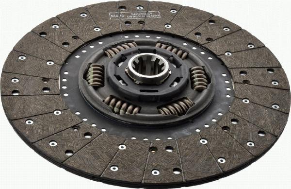 SACHS 1878 007 279 - Диск зчеплення autocars.com.ua