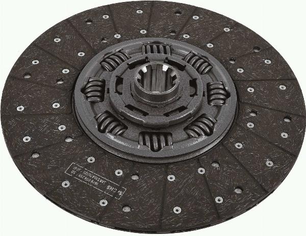 SACHS 1878 009 078 - Диск зчеплення autocars.com.ua