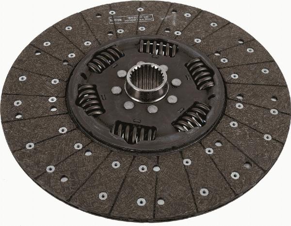 SACHS 1878 009 383 - Диск зчеплення autocars.com.ua