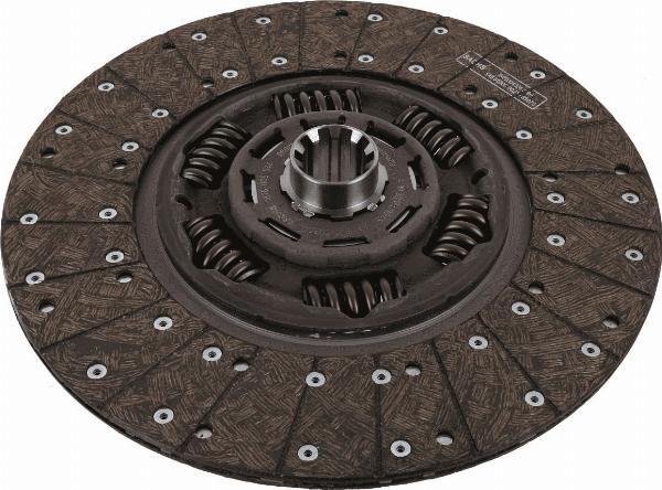 SACHS 1878 009 544 - Диск зчеплення autocars.com.ua