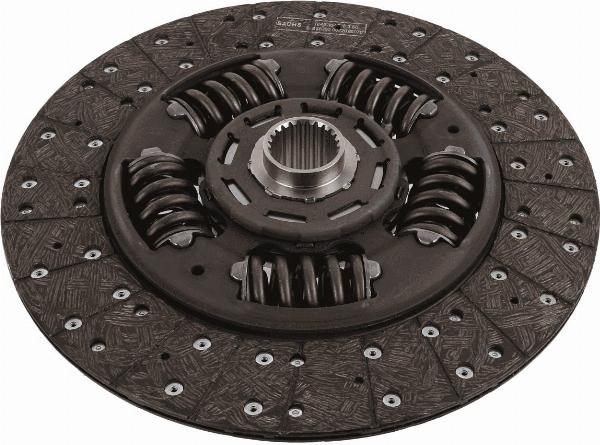 SACHS 1878 009 684 - Диск зчеплення autocars.com.ua