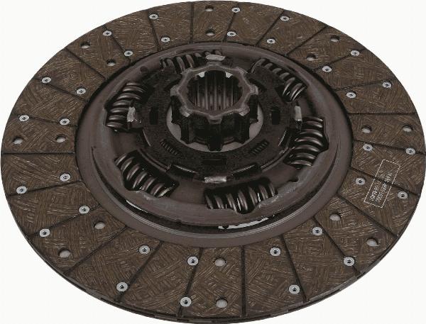SACHS 1878 009 816 - Диск зчеплення autocars.com.ua