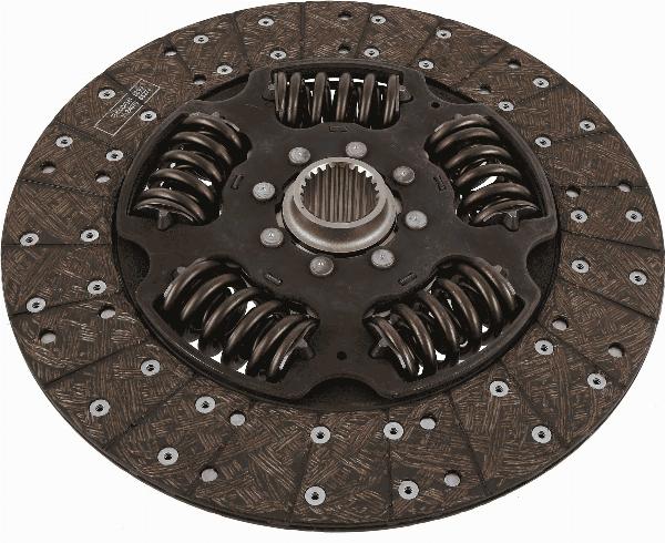 SACHS 1878 010 527 - Диск зчеплення autocars.com.ua