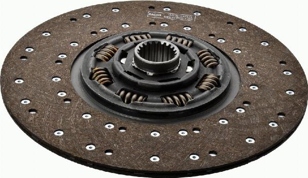 SACHS 1 878 020 241 - Диск зчеплення autocars.com.ua