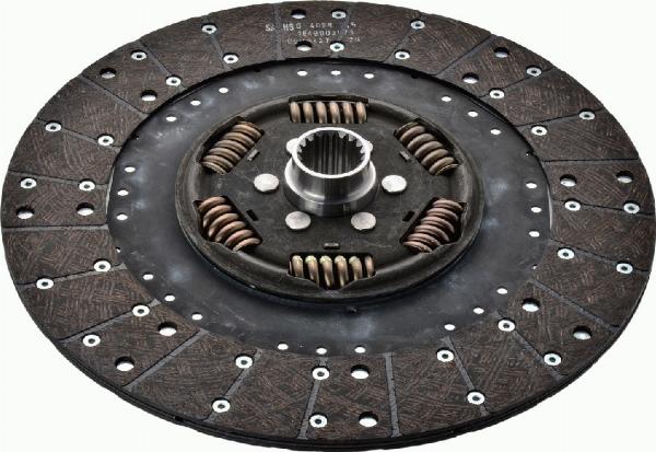 SACHS 1 878 023 931 - Диск зчеплення autocars.com.ua