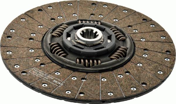 SACHS 1 878 079 331 - Диск зчеплення autocars.com.ua