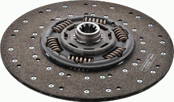 SACHS 1 878 080 031 - Диск зчеплення autocars.com.ua