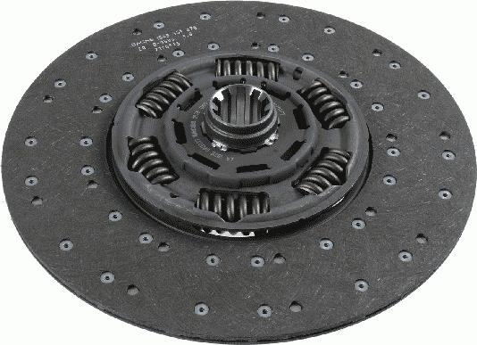 SACHS 1 878 080 037 - Диск зчеплення autocars.com.ua