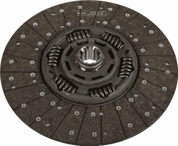 SACHS 1 878 085 741 - Диск зчеплення autocars.com.ua