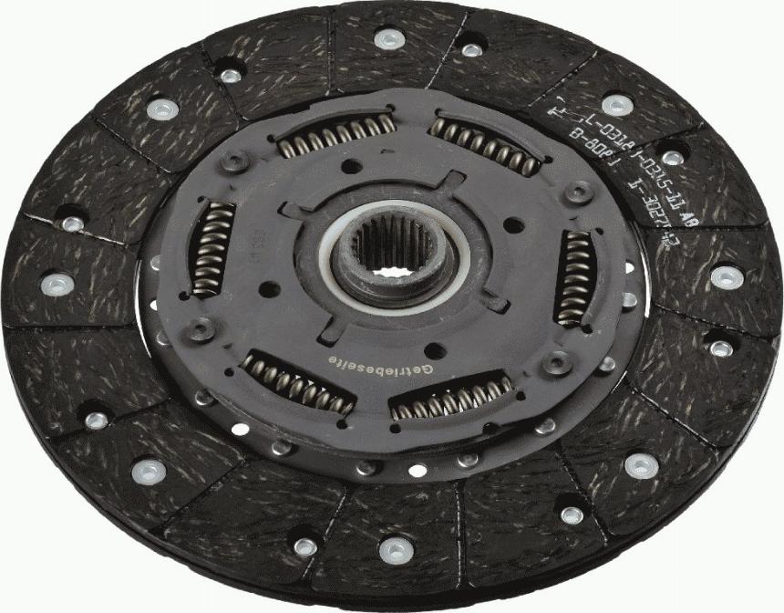 SACHS 1878 600 548 - Диск сцепления, фрикцион autodnr.net