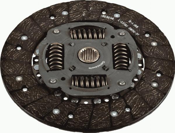 SACHS 1 878 600 629 - Диск зчеплення autocars.com.ua