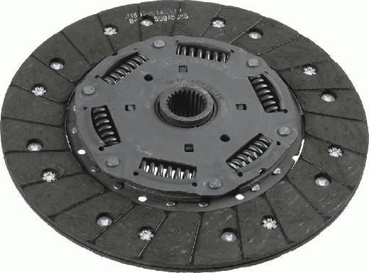 SACHS 1878 600 639 - Диск сцепления, фрикцион avtokuzovplus.com.ua