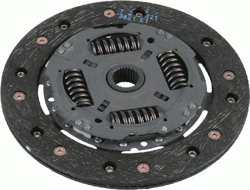 SACHS 1878 600 661 - Диск сцепления, фрикцион avtokuzovplus.com.ua