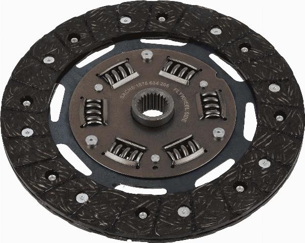 SACHS 1878 634 206 - Диск зчеплення autocars.com.ua