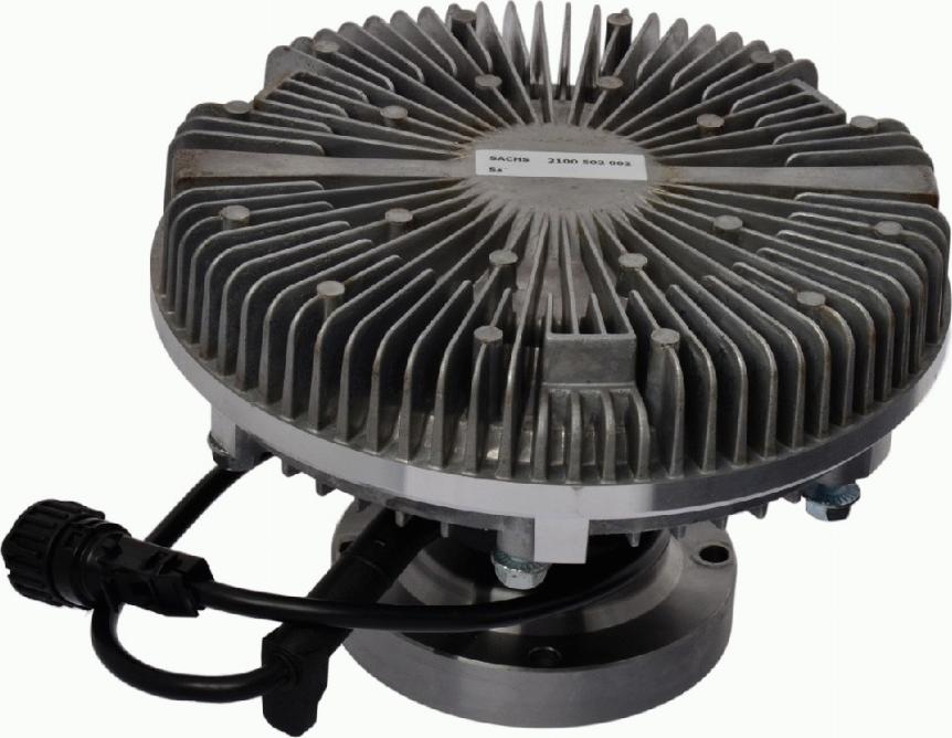 SACHS 2100502002 - Зчеплення, вентилятор радіатора autocars.com.ua