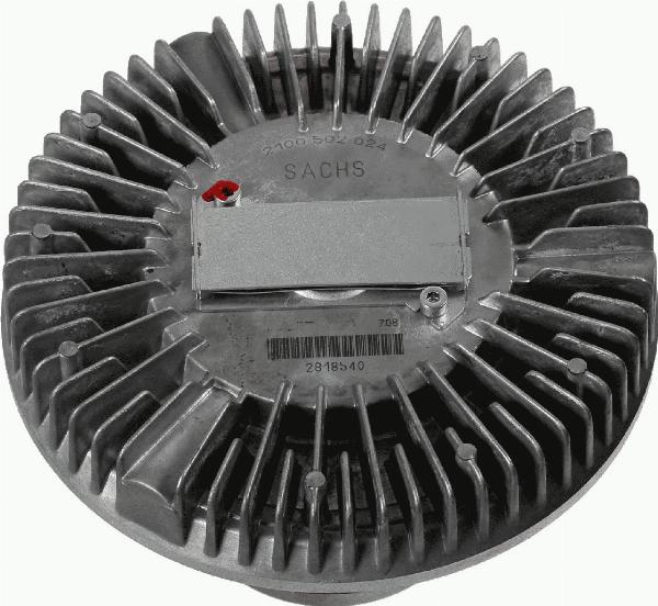 SACHS 2100 502 024 - Зчеплення, вентилятор радіатора autocars.com.ua