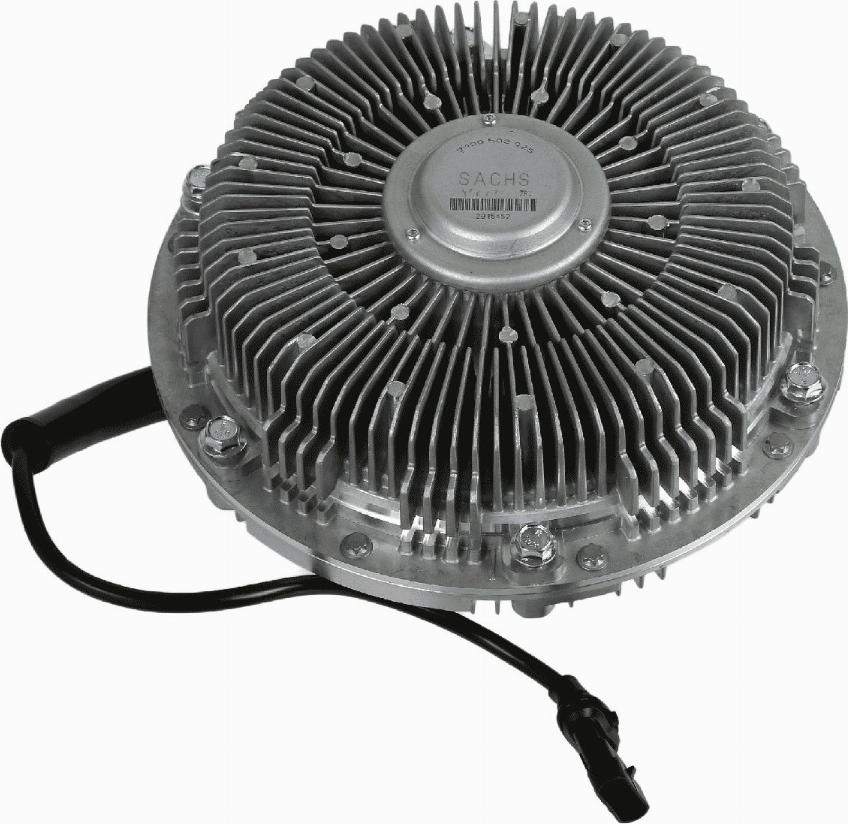 SACHS 2100502025 - Зчеплення, вентилятор радіатора autocars.com.ua