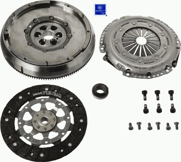 SACHS 2290 601 002 - Комплект зчеплення autocars.com.ua