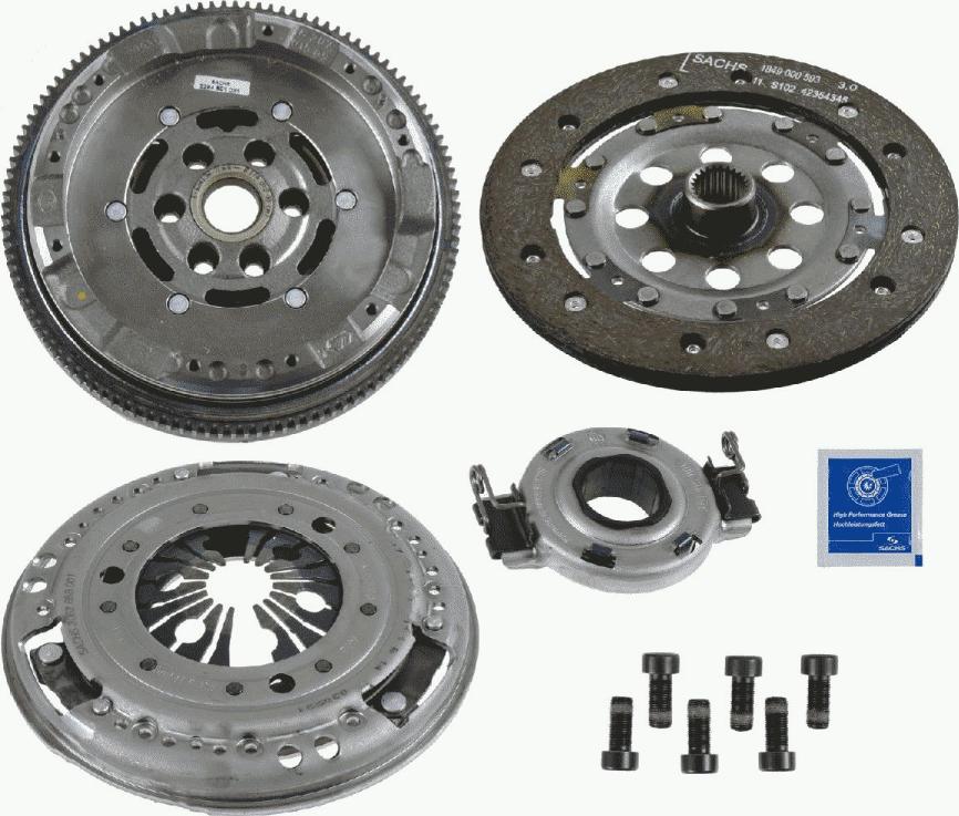 SACHS 2290 601 012 - Комплект зчеплення autocars.com.ua