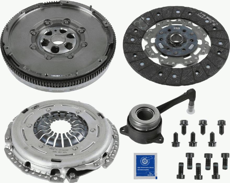 SACHS 2290 601 051 - Комплект зчеплення autocars.com.ua