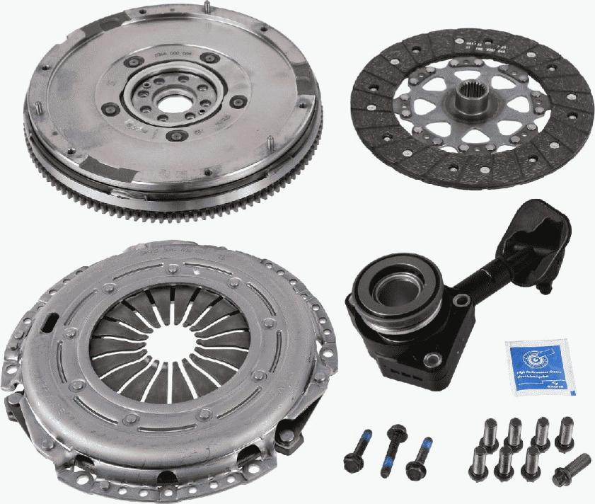 SACHS 2290 601 107 - Комплект зчеплення autocars.com.ua