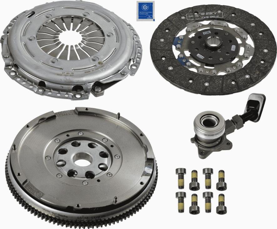 SACHS 2290 601 109 - Комплект зчеплення autocars.com.ua