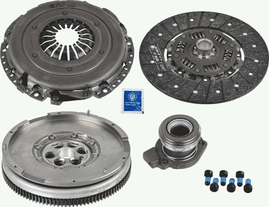 SACHS 2290 601 116 - Комплект сцепления autodnr.net