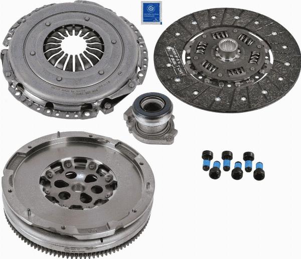 SACHS 2290 601 119 - Комплект зчеплення autocars.com.ua