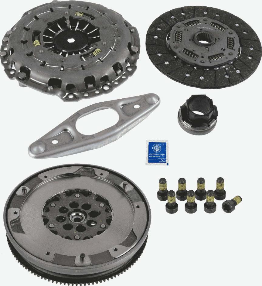 SACHS 2290 601 151 - Комплект сцепления avtokuzovplus.com.ua