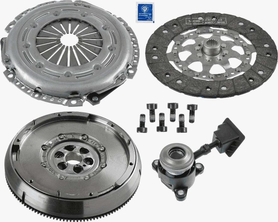 SACHS 2290 601 158 - Комплект сцепления autodnr.net