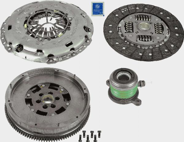 SACHS 2290 601 191 - Комплект зчеплення autocars.com.ua