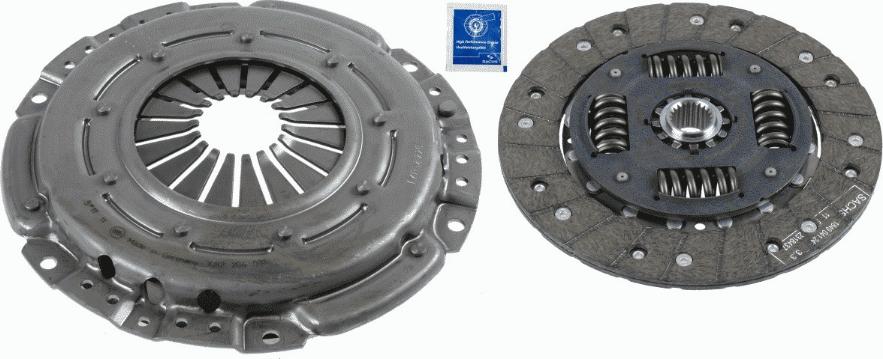 SACHS 3000 124 036 - Комплект сцепления avtokuzovplus.com.ua