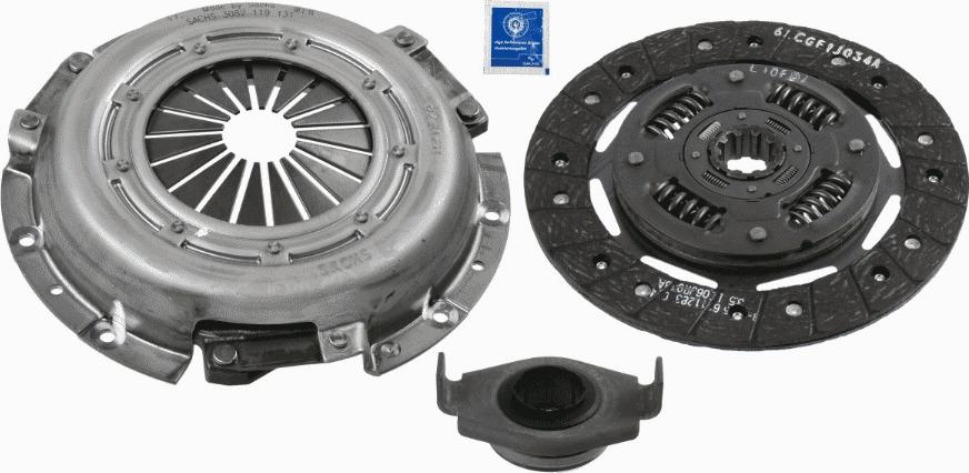 SACHS 3 000 152 002 - Комплект сцепления avtokuzovplus.com.ua