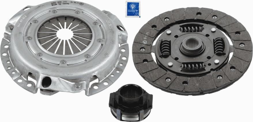 SACHS 3 000 154 002 - Комплект сцепления avtokuzovplus.com.ua