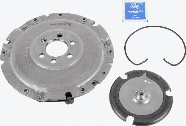 SACHS 3000 250 001 - Нажимной диск зчеплення autocars.com.ua
