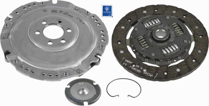 SACHS 3 000 286 002 - Комплект зчеплення autocars.com.ua